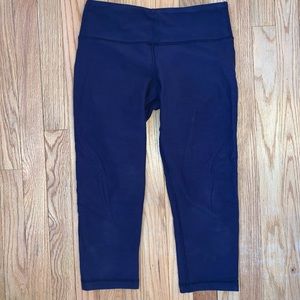 Lululemon Crop Wunder Under Leggings sz 6